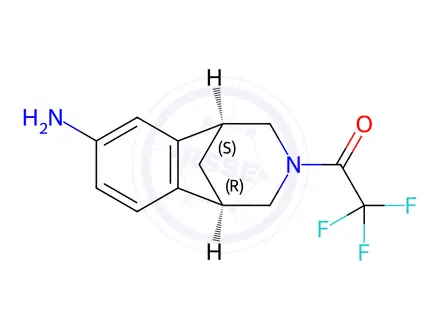 Chemical structure of Varenicline Impurity 14