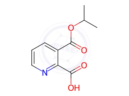 Chemical structure of 3-(Isopropoxycarbonyl)-2-pyridinecarboxylic acid
