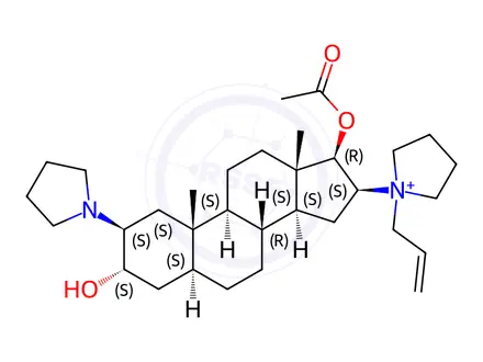 Chemical structure of Rocuronium Bromide EP Impurity E