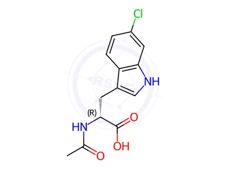 Chemical structure of Tryptophan Impurity 28