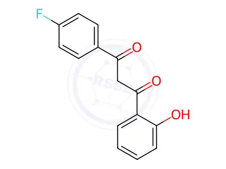 Chemical structure of 1-(4-FLUOROPHENYL)-3-(2-HYDROXYPHENYL)PROPANE-1,3-DIONE