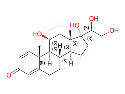 Chemical structure of Prednisolone EP Impurity G