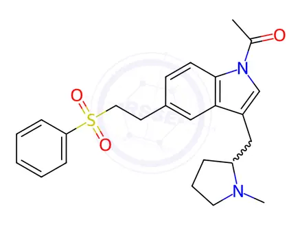 Chemical structure of Eletriptan Impurity 25