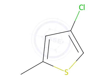 Chemical structure of 4-Chloro-2-methylthiophene