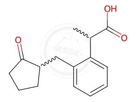 Chemical structure of Loxoprofen Impurity 70
