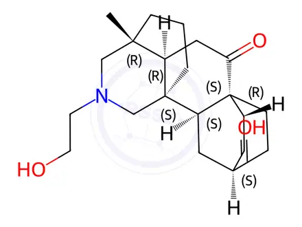 Chemical structure of Atidine