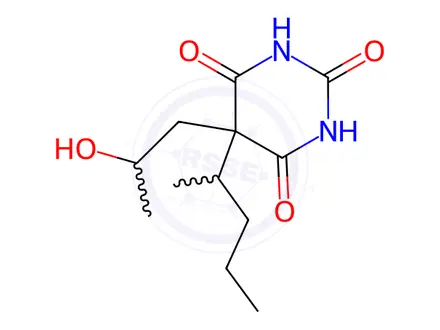 Chemical structure of Secobarbital Impurity 2