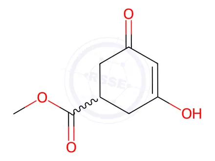 Chemical structure of Methyl 3-hydroxy-5-oxocyclohex-3-enecarboxylate