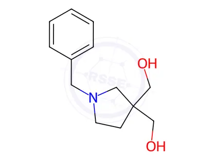 Chemical structure of (1-BENZYLPYRROLIDINE-3,3-DIYL)DIMETHANOL