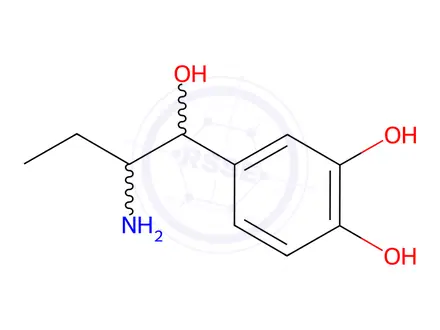 Chemical structure of Norepinephrine Impurity 5 HCl
