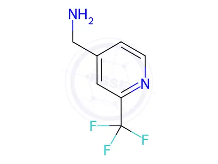 Chemical structure of [2-(trifluoromethyl)-4-pyridyl]methanamine