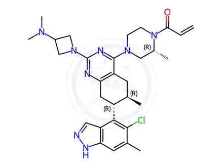 Chemical structure of KRAS inhibitor-4