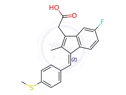 Chemical structure of Sulindac Impurity 27