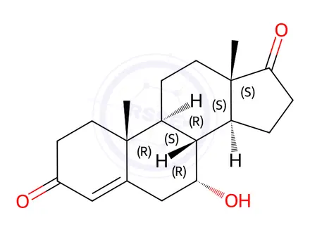 Chemical structure of Testosterone Impurity 122