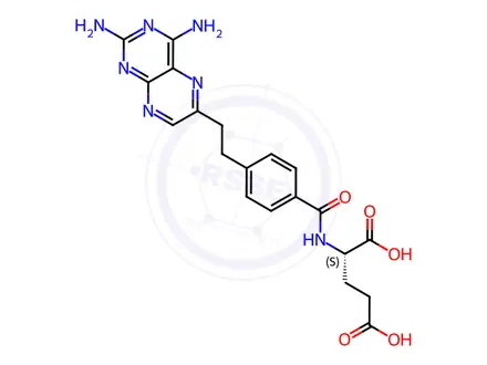 Chemical structure of Pralatrexate Impurity 10