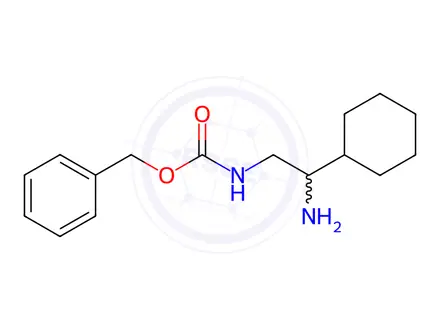 Chemical structure of Benzyl N-(2-Amino-2-cyclohexylethyl)carbamate