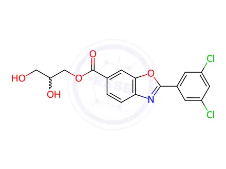 Chemical structure of Tafamidis Impurity 15