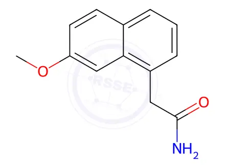 Chemical structure of Agomelatine impurity 9