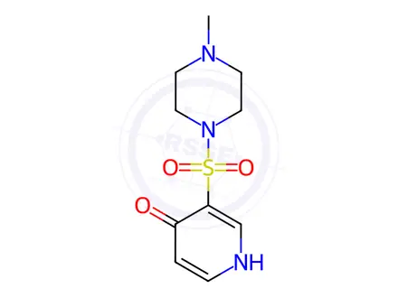 Chemical structure of 3-((4-Methylpiperazin-1-yl)sulfonyl)pyridin-4-ol