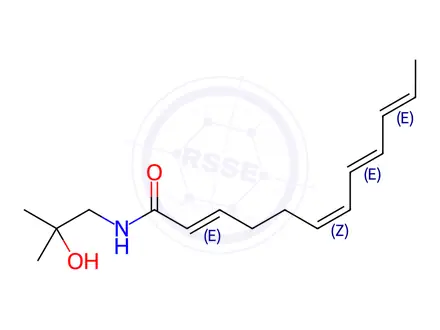 Chemical structure of Hydroxy-α-sanshool