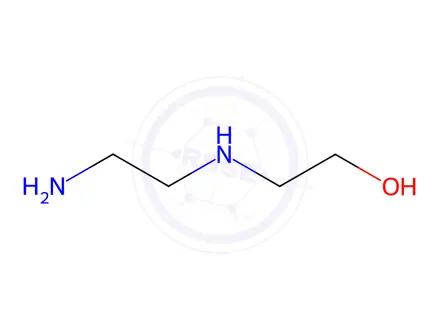 Chemical structure of 2-(2-Aminoethylamino)ethanol,palladium(2+),dichloride