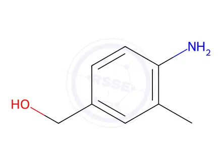 Chemical structure of (4-Amino-3-methylphenyl)methanol
