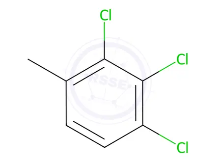 Chemical structure of 2,3,4-Trichlorotoluene