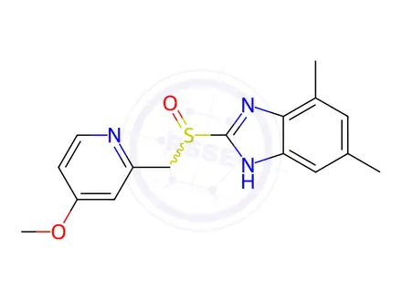 Chemical structure of Esomeprazole Sodium Impurity 174