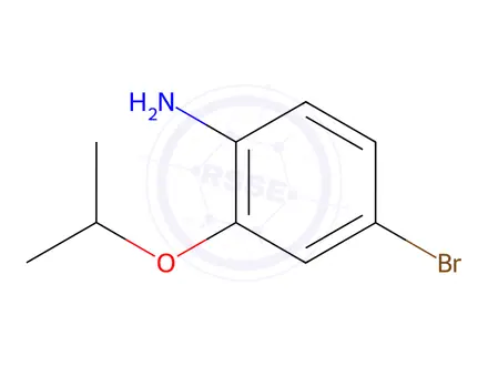 Chemical structure of 4-Bromo-2-isopropoxyaniline