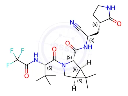 Chemical structure of Nirmatrelvir Impurity 1