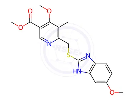 Chemical structure of Esomeprazole Sodium Impurity 164