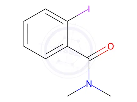 Chemical structure of 2-Iodo-N,N-dimethylbenzamide