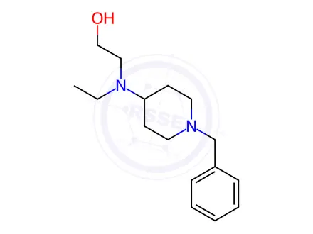 Chemical structure of 2-((1-Benzylpiperidin-4-yl)(ethyl)amino)ethan-1-ol