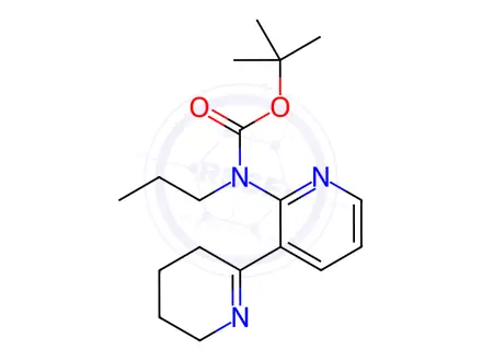 Chemical structure of tert-Butyl propyl(3,4,5,6-tetrahydro-[2,3'-bipyridin]-2'-yl)carbamate