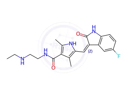 Chemical structure of Sunitinib Impurity A