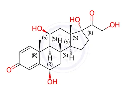 Chemical structure of Prednisolone EP Impurity D