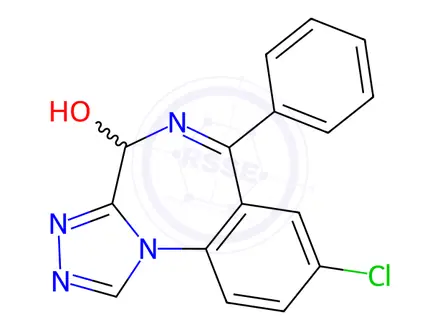 Chemical structure of Estazolam Impurity 7