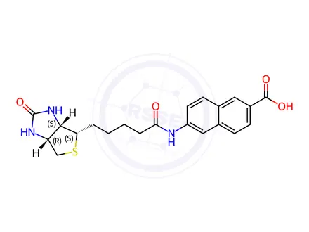 Chemical structure of Naphthoic Acid Impurity 99