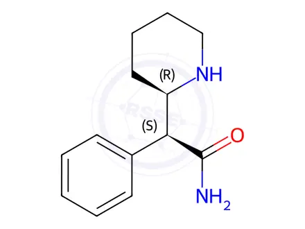 Chemical structure of Methylphenidate Hydrochloride Impurity 4 (Methylphenidate Hydrochloride EP Impurity D)