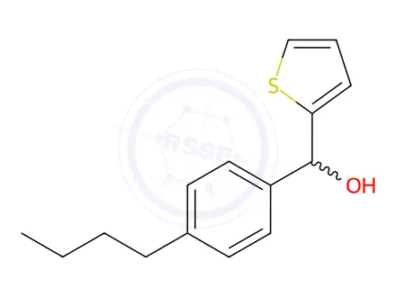 Chemical structure of (4-Butylphenyl)(thiophen-2-yl)methanol