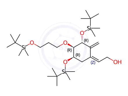 Chemical structure of Eldecalcitol Impurity 8