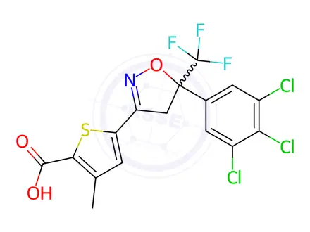 Chemical structure of Lotilaner Impurity 82