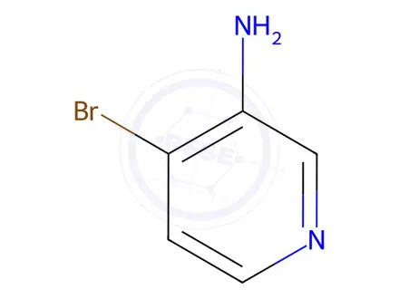 Chemical structure of 4-Bromopyridin-3-amine hydrochloride
