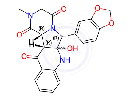 Chemical structure of Tadalafil EP Impurity E