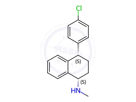 Chemical structure of Sertraline Hydrochloride Impurity 15 Monomer