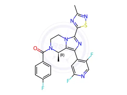 Chemical structure of Fezolinetant Impurity 72