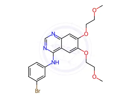 Chemical structure of Erlotinib Impurity 3