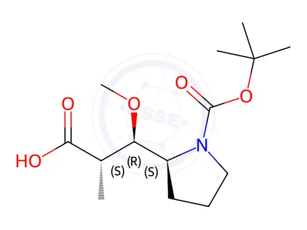 Chemical structure of Dolastatin 10 Impurity 1