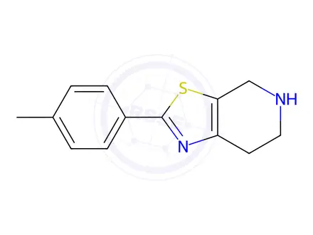 Chemical structure of 2-(p-Tolyl)-4,5,6,7-tetrahydrothiazolo[5,4-c]pyridine dihydrobromide
