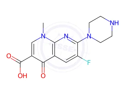 Chemical structure of Enoxacin Impurity 1